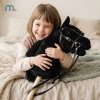 Hobby Horse – koń na kiju dla dzieci 68 cm (czarny)